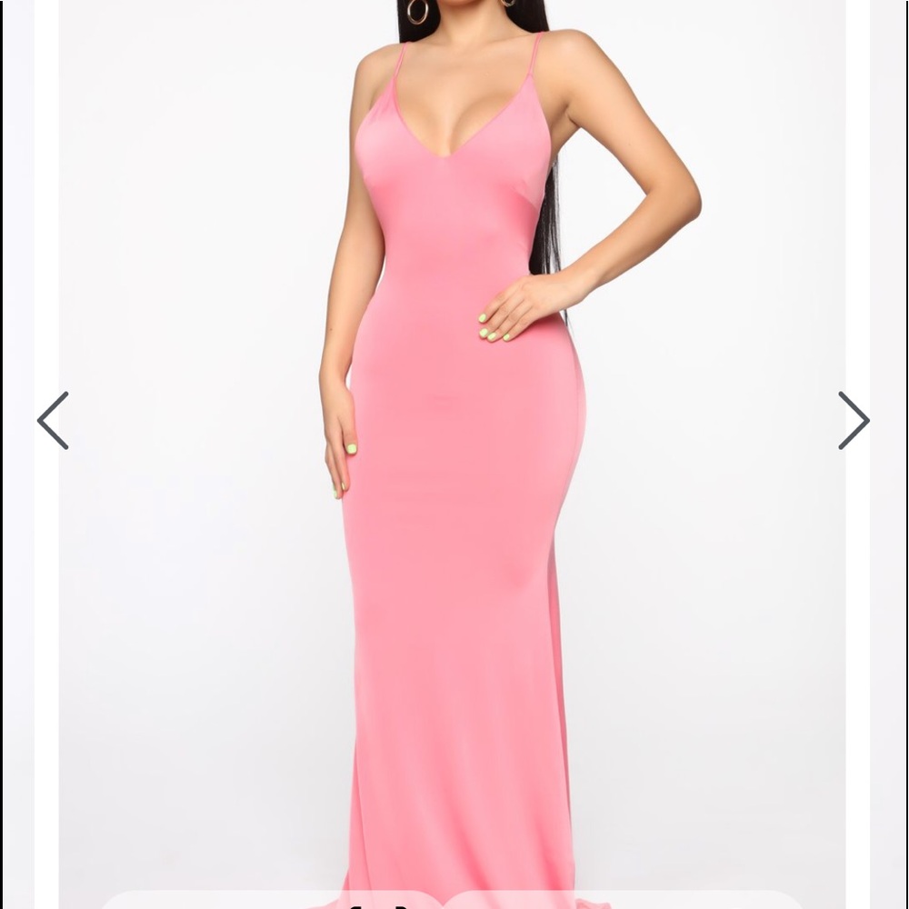 FashionNova With all my Heart Maxi Dress